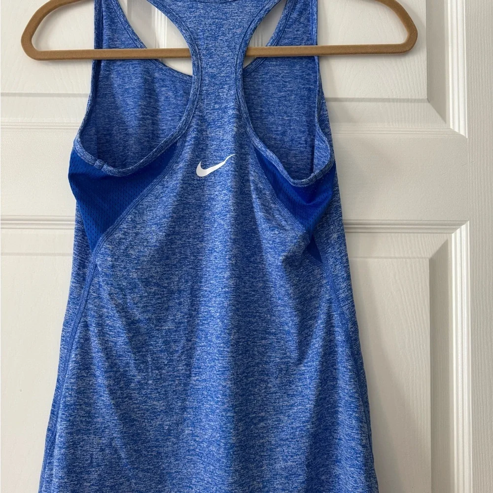 Nike DRI-Fit Blue Heathered Women's Tank Top